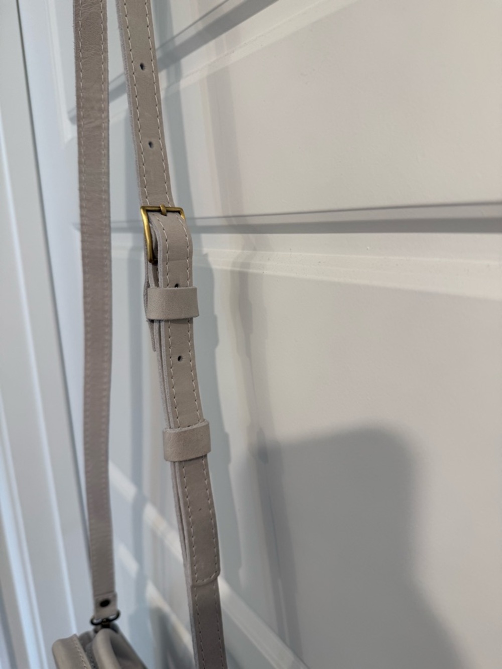 NWOT Portland Leather Goods small raindrop BELUGA! - Picture 5 of 7